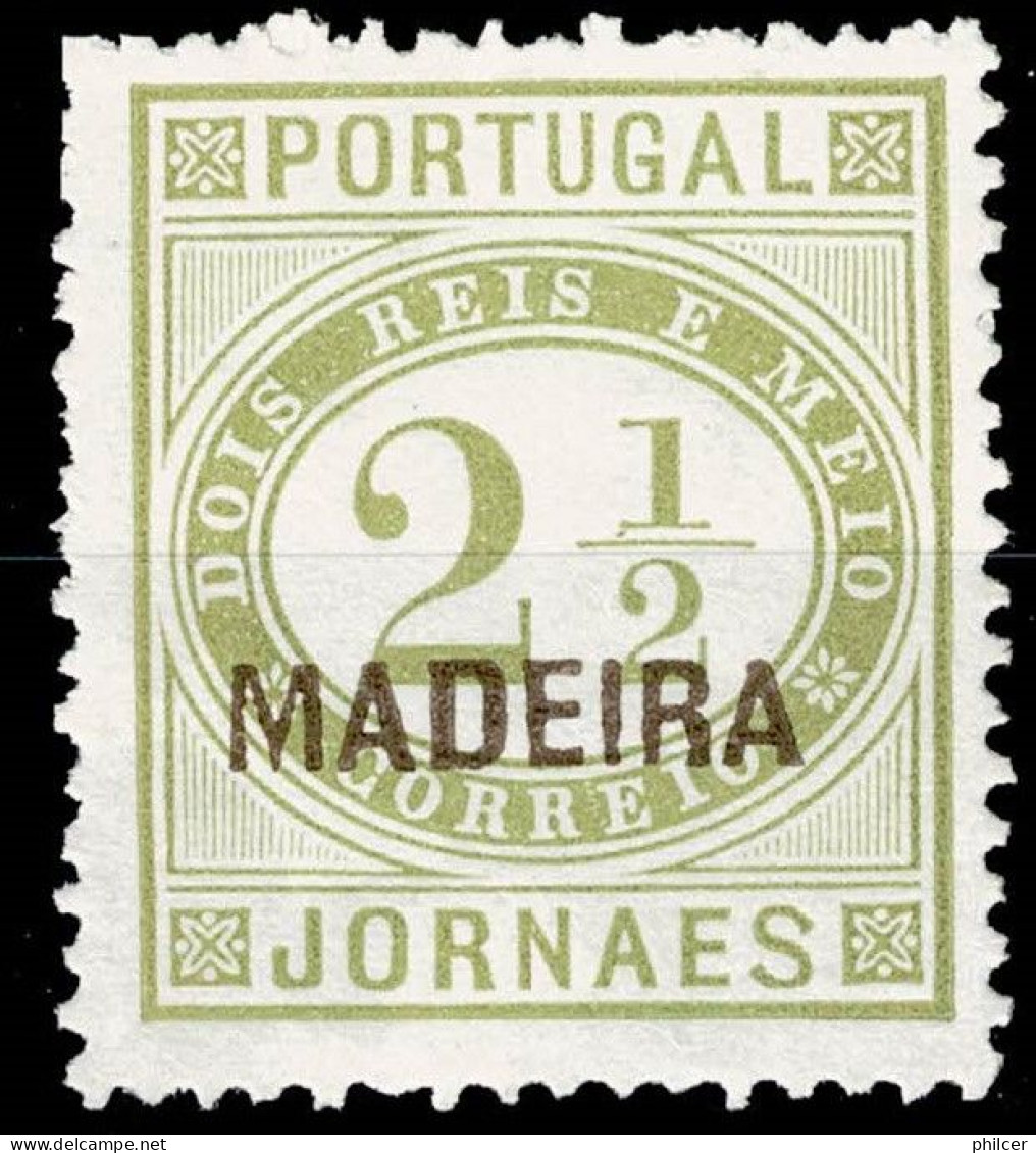 Madeira, 1885, # 26, Reprint, MNG - Madère