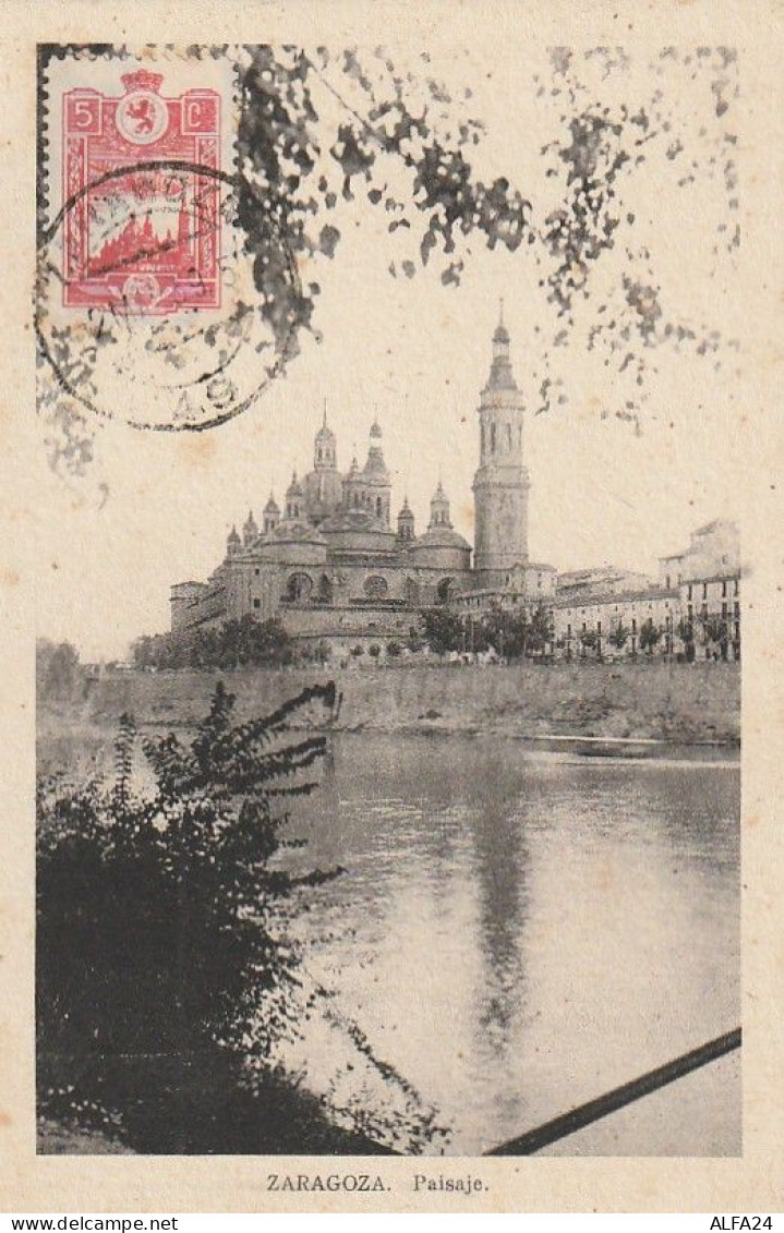 MAXIMUM CARD SPAGNA ZARAGOZA -non Perfetto (XT3589 - Tarjetas Máxima