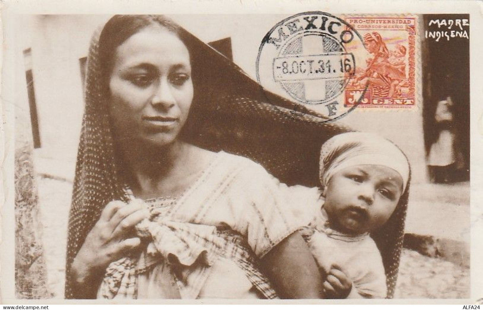 MAXIMUM CARD MESSICO 1934 (XT3570 - México