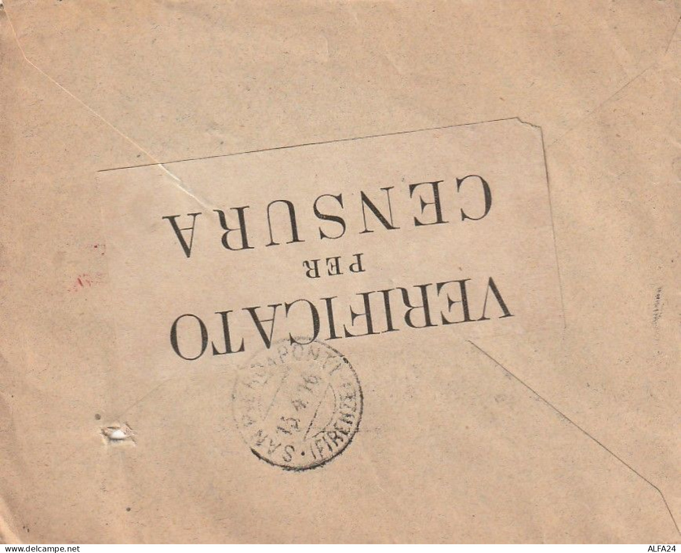 LETTERA 1916 SVIZZERA 25 PERFIN (XT3484 - Brieven En Documenten