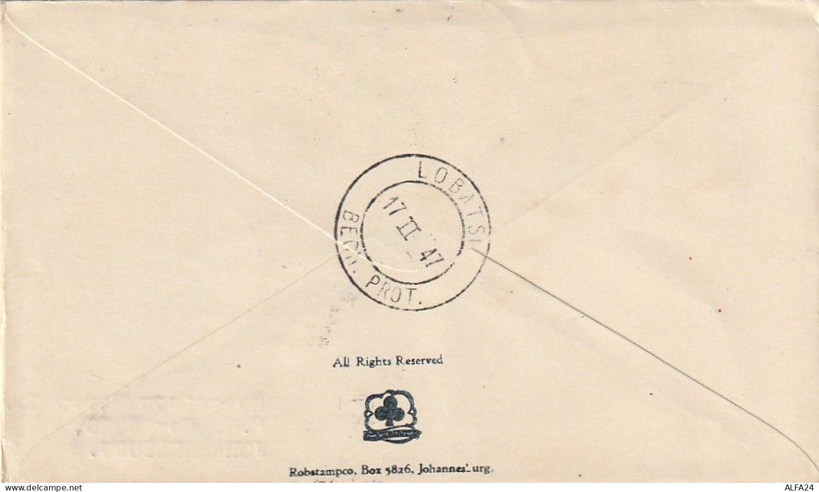 FDC 1947 BECHUANALAND ROYAL VISIT (XT3296 - 1885-1964 Protectorat Du Bechuanaland