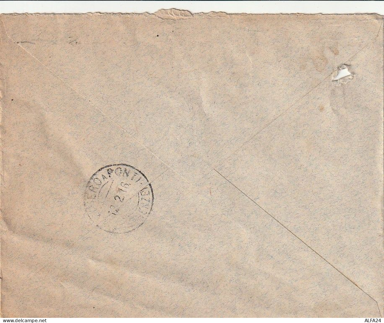 LETTERA 1916 C.40 CREDITO ITALIANO - PERFIN (XT3234 - Marcophilia