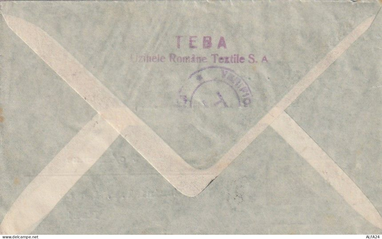 LETTERA POSTA AEREA 1944 ROMANIA 4X10+1 TIMBRO TIMISOARA (XT3227 - Covers & Documents