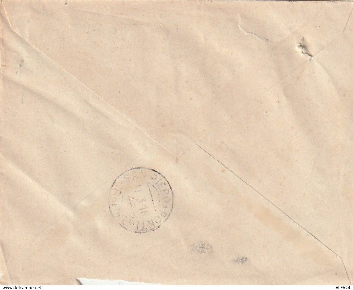 LETTERA 1916 C.5 MAEDER PERFIN (XT3230 - Marcophilia