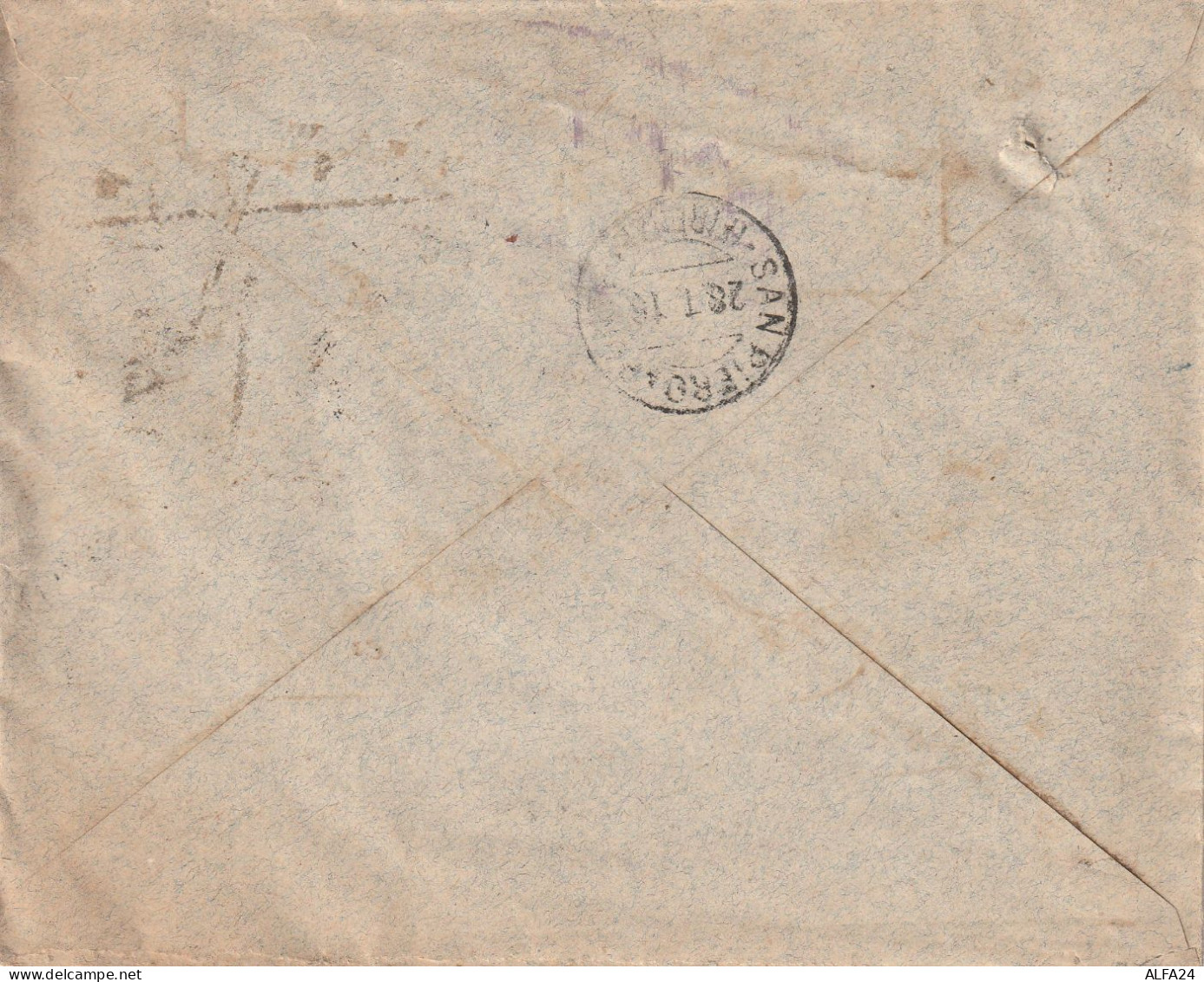 LETTERA 1915 C.15X2+10 CREDITO ITALIANO PERFIN (XT3209 - Marcofilie