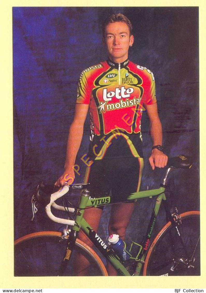 Cyclisme : Mario AERTS - Equipe LOTTO MOBISTAR 1999 (voir Scan) - Cycling