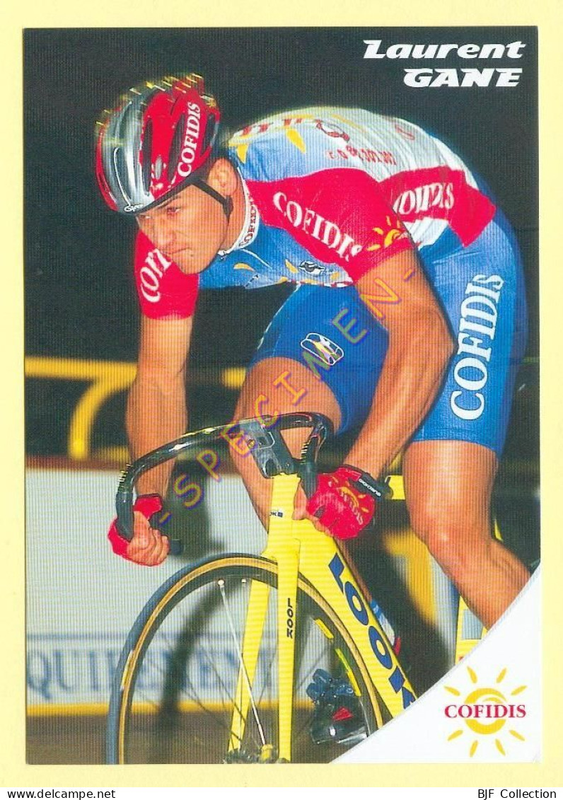 Cyclisme : Laurent GANE - Equipe Cofidis 1998 - Cycling