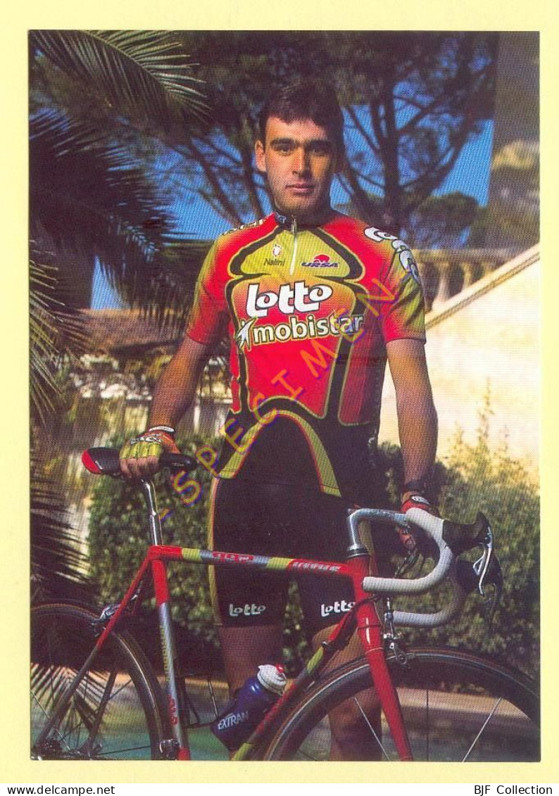 Cyclisme : Kurt VAN DE WOUWER – Equipe LOTTO MOBISTAR 1998 (voir Scan) - Cycling