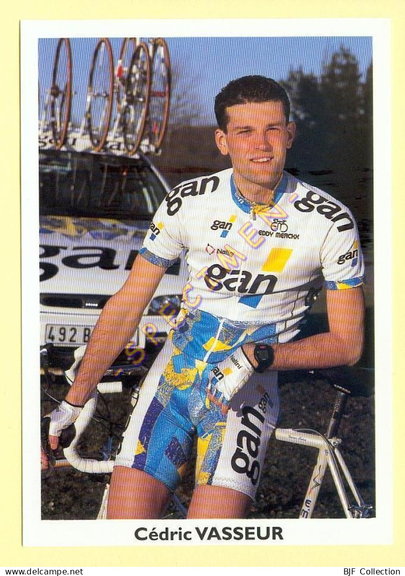 Cyclisme : Cédric VASSEUR - Equipe GAN 1998 - Radsport