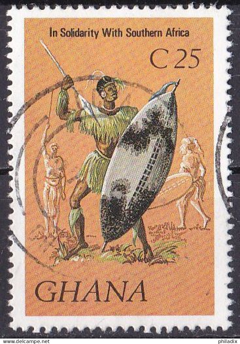 Ghana Marke Von 1987 O/used (A5-12) - Ghana (1957-...)