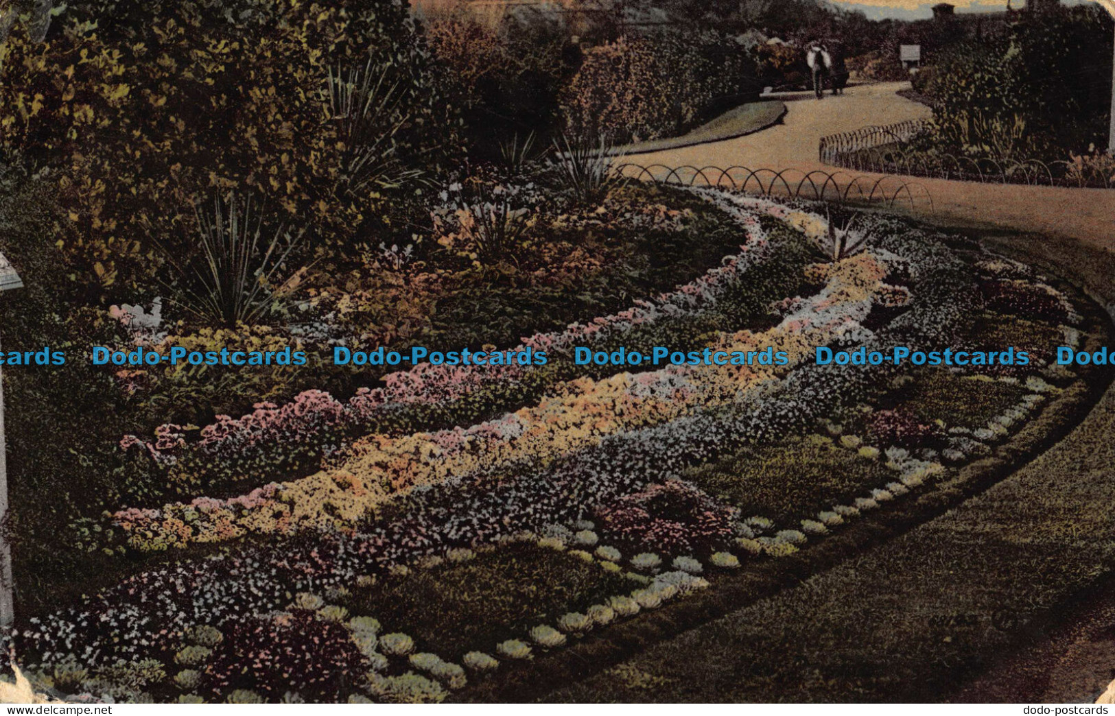 R040413 Old Postcard. The Gardens. W. H. Full. 1915 - World