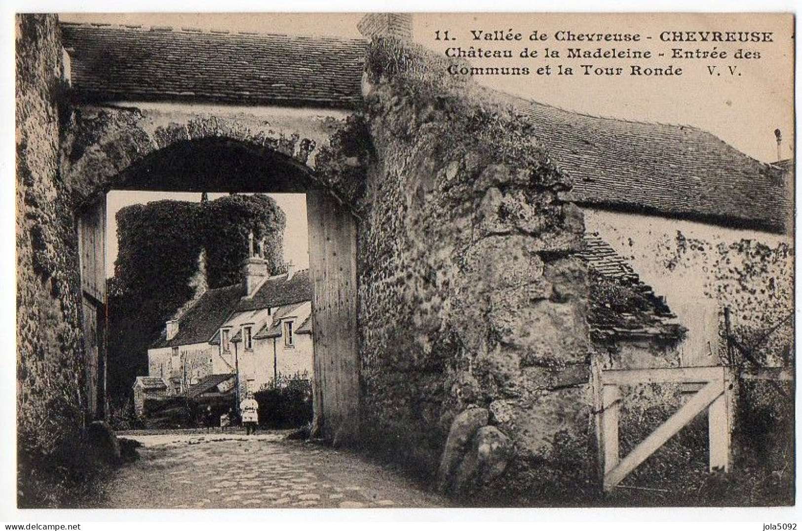 78 / Vallée De Chevreuse - CHEVREUSE - Château De La Madeleine - Entrée Des Communs - Chevreuse