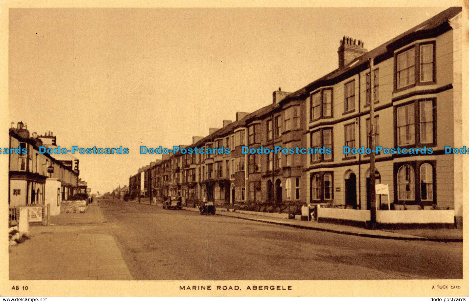 R040422 Marine Road. Abergele. Tuck - World