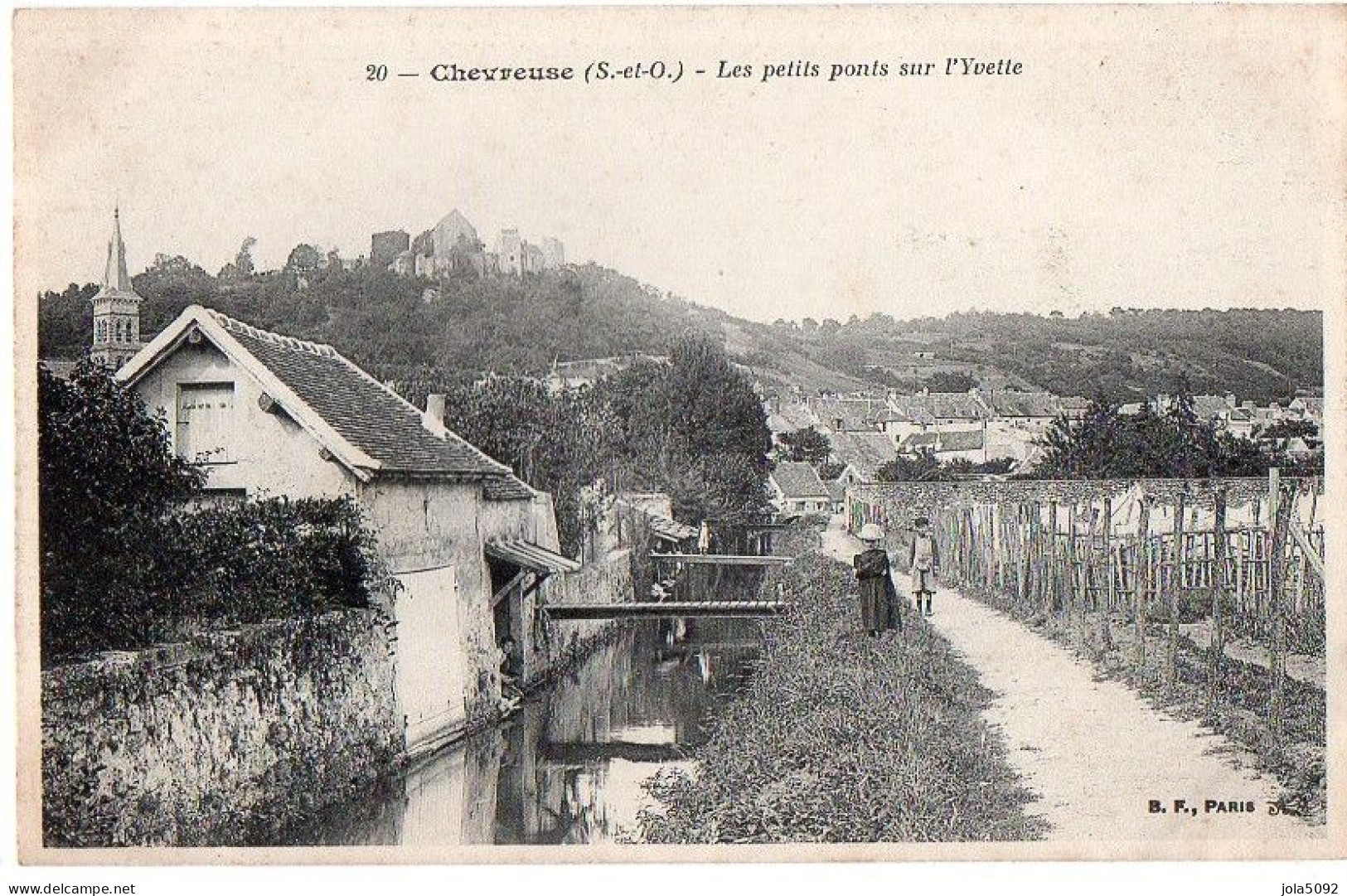 78 / CHEVREUSE - Les Petits Ponts Su L'Yvette - Chevreuse