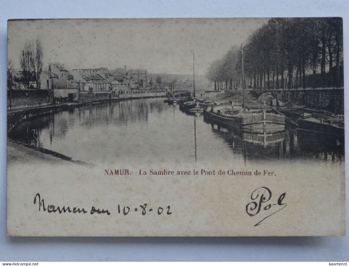 NAMEN  La Sambre Avec Le Pont De Chemin De Fer  NO 50 - Namur