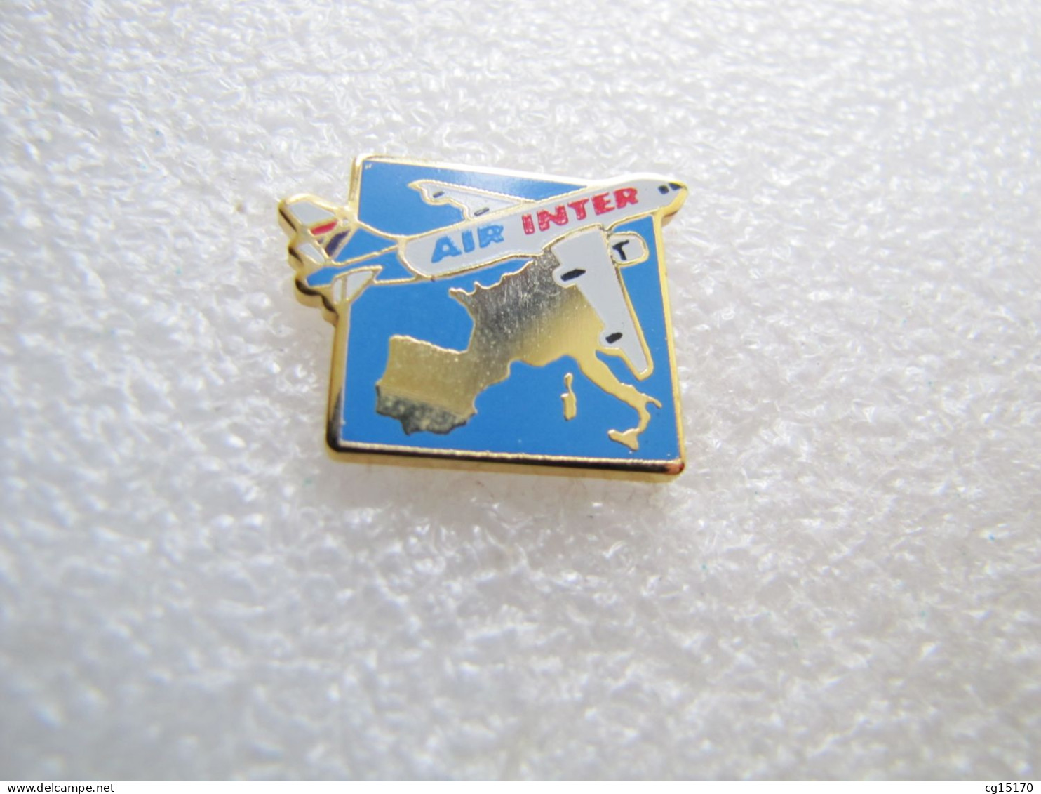 PIN'S   AIR  INTER             Email Grand Feu - Airplanes