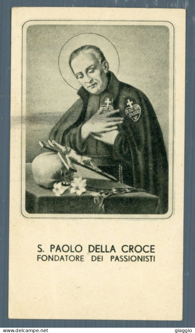 °°° Santino N. 9373 - S. Paolo Della Croce °°° - Religion & Esotericism