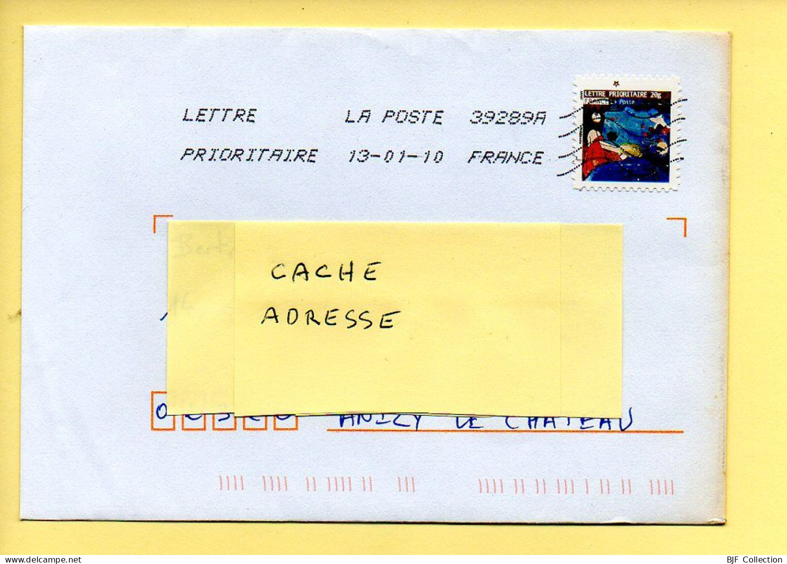 Oblitération Mécanique : FRANCE LA POSTE – 39289A Du 13/01/2010 (voir Timbre) - Maschinenstempel (Sonstige)