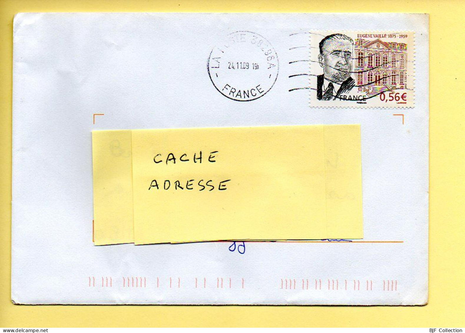 Oblitération Mécanique : FRANCE LA POSTE – 38256A Du 24/11/2009 (voir Timbre) - Mechanical Postmarks (Other)
