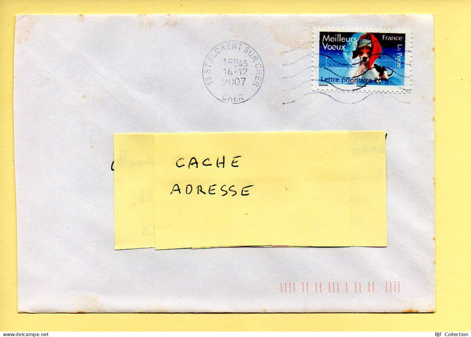 Oblitération Mécanique : FRANCE – 18 SAINT-FLORENT-SUR-CHER Du 14/12/2007 (voir Timbre) - Mechanical Postmarks (Other)