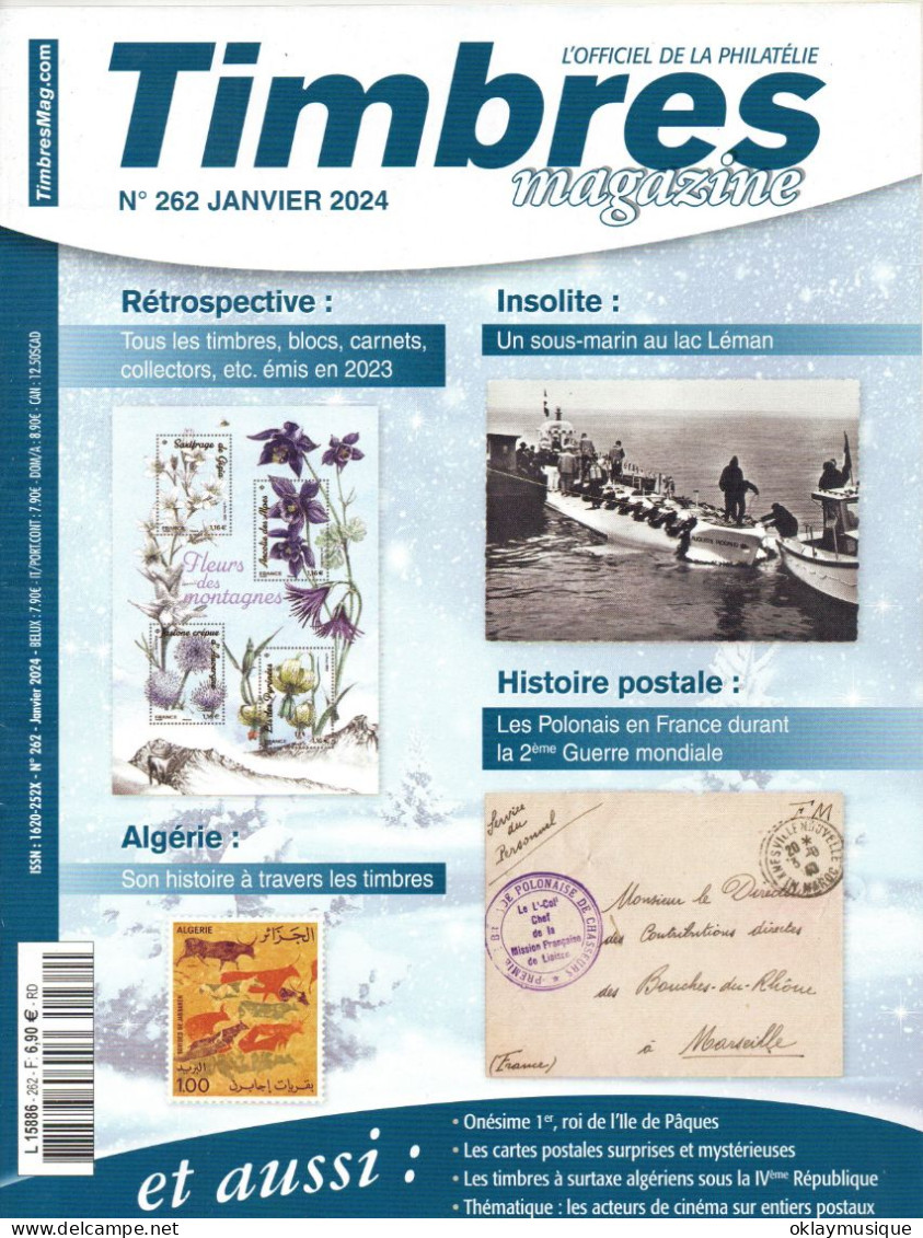 Timbres Magazine N°262 - Andere & Zonder Classificatie