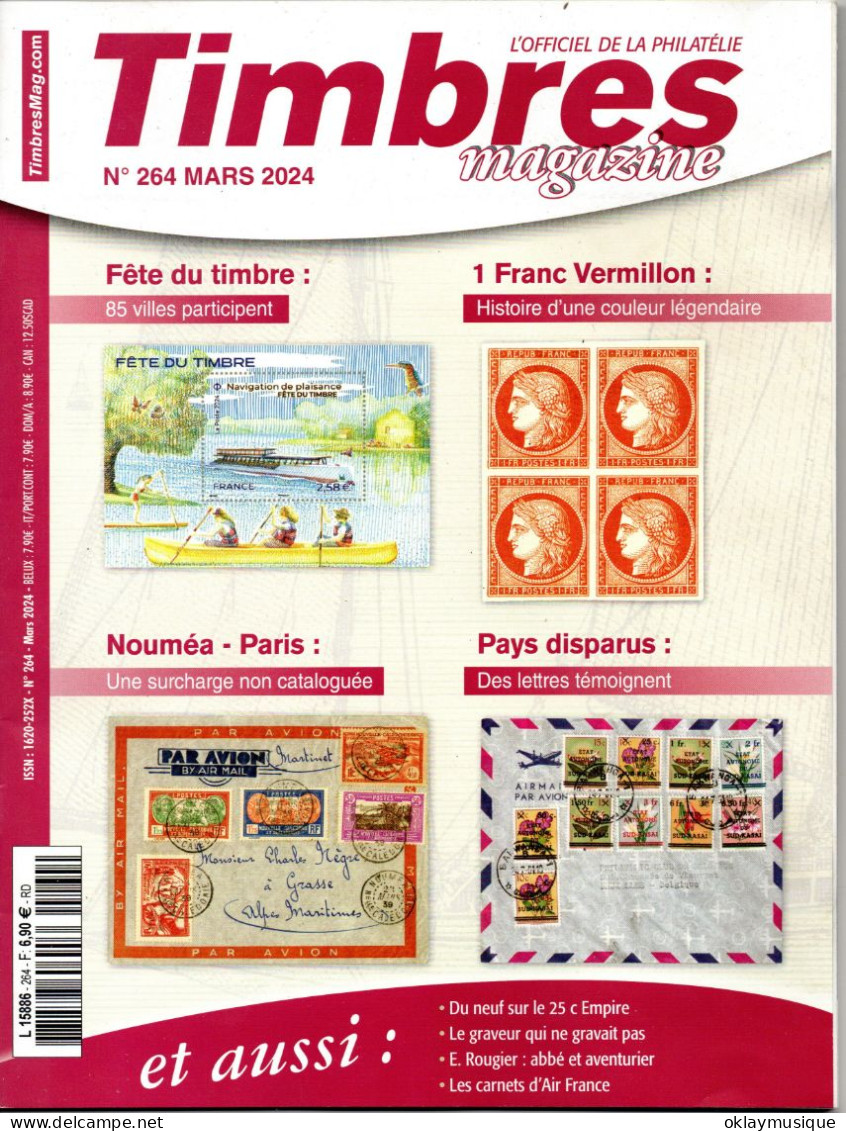 Timbres Magazine N°264 - Other & Unclassified