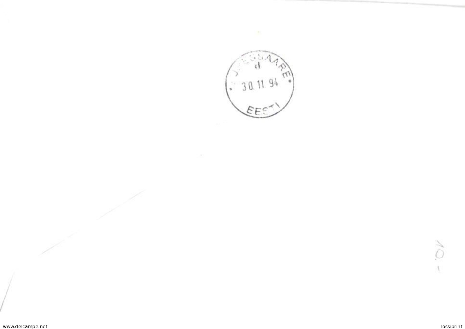 Estonia:Special Cancellation Philately Exhibition From Mailman Bag, Tallinn 1994 - Estonia