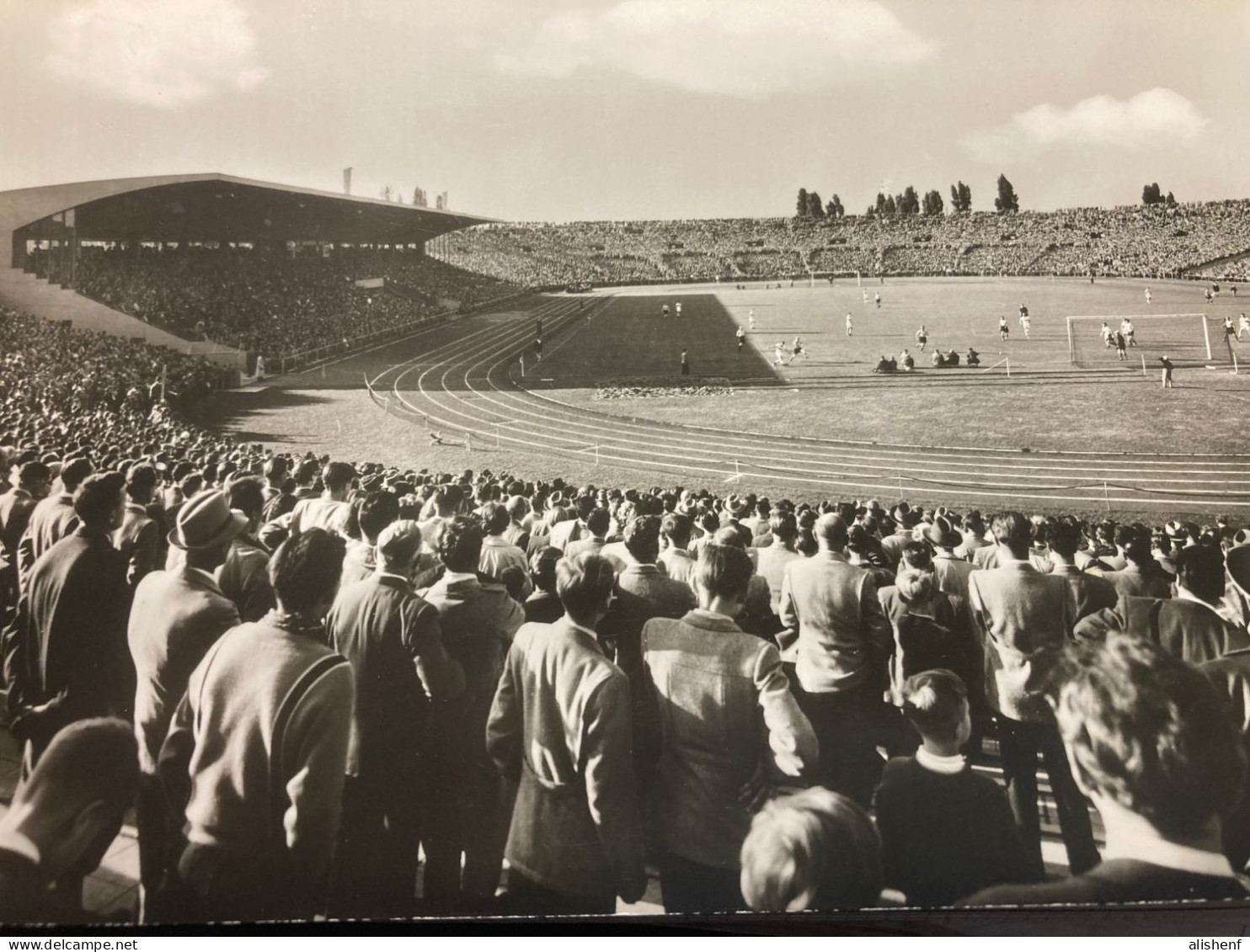 Stuttgart Neckarstadion Stadio Stoccarda Stade Alemage Stadium Postcard Germany - Fussball