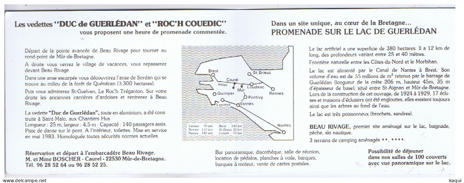 CÔTES D'ARMOR - Les Vedettes " DUC DE GUERLEDAN " Et " ROC'H COUEDIC - MÛR-de-BRETAGNE - Other & Unclassified