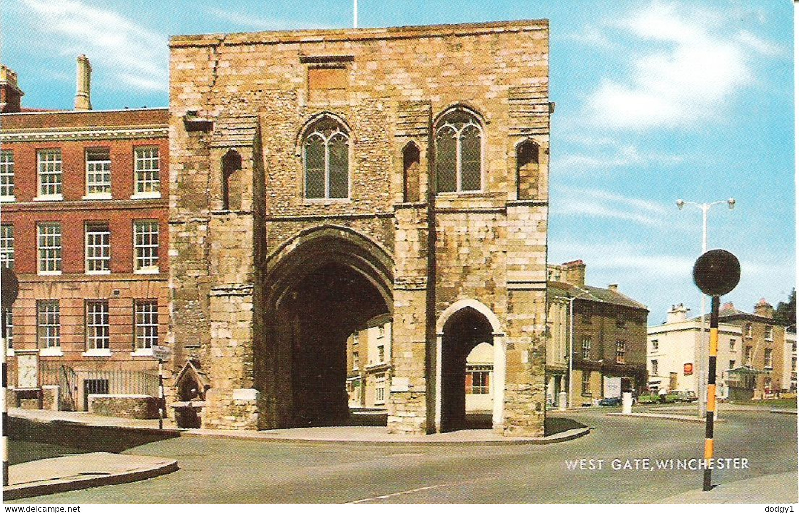 WEST GATE, WINCHESTER, HAMPSHIRE, ENGLAND. UNUSED POSTCARD My3 - Winchester