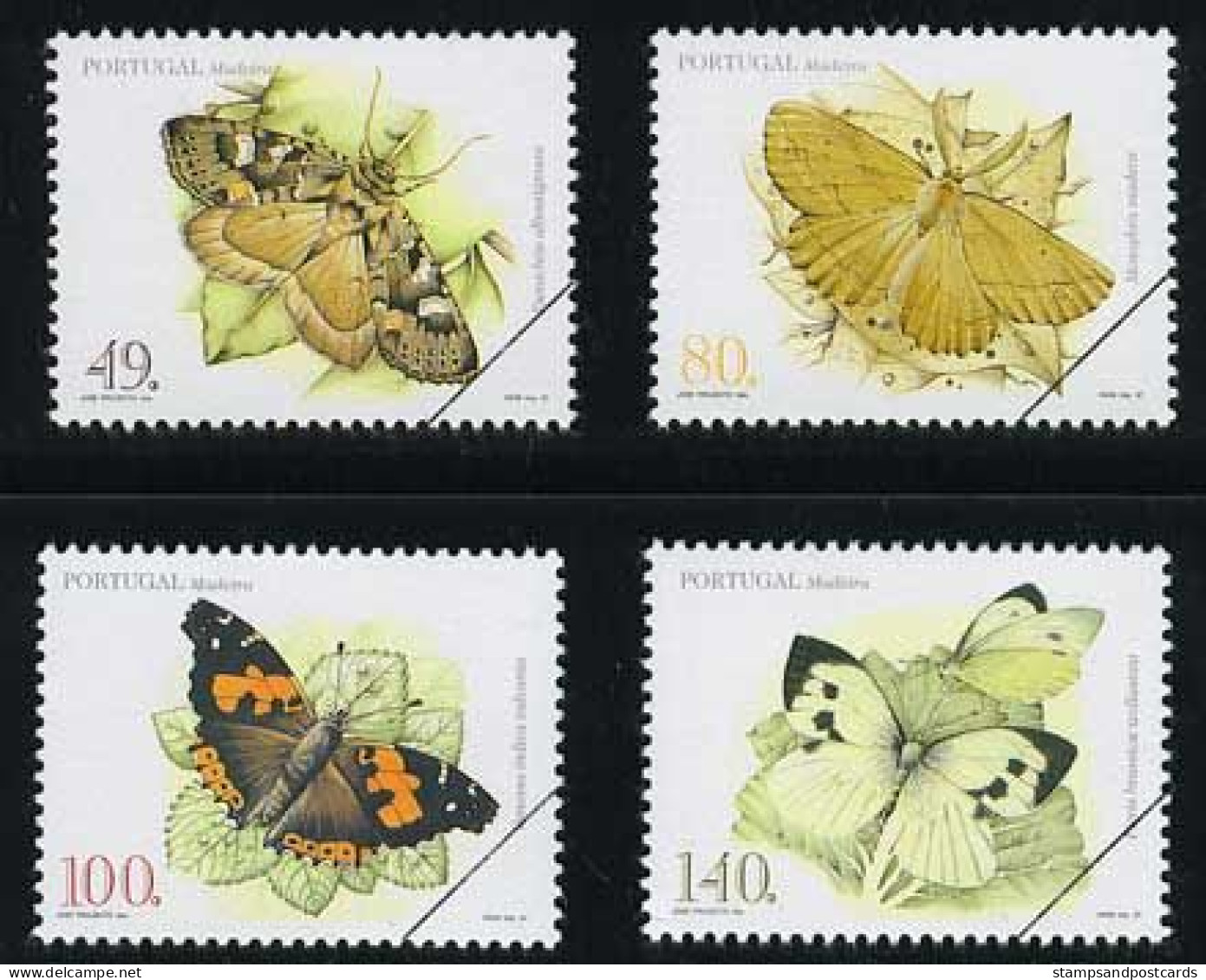 Portugal Madeira Madère SPECIMEN Papillons Butterflies 1997 ** - Mariposas