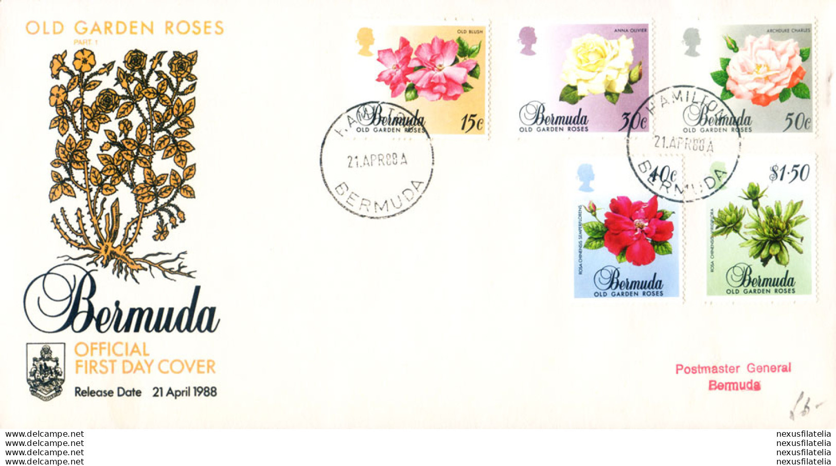 Annata completa 1988. 6 FDC.