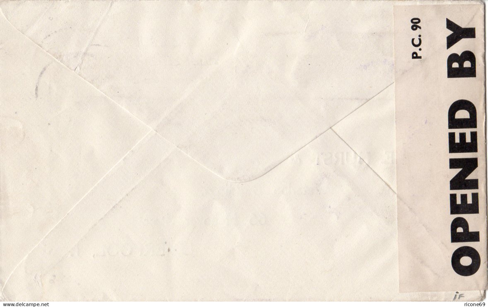 Faeroer 1942, WW II Zensur Brief M. 2x DK 20 öre V. THORSHAVN N. GB - Féroé (Iles)