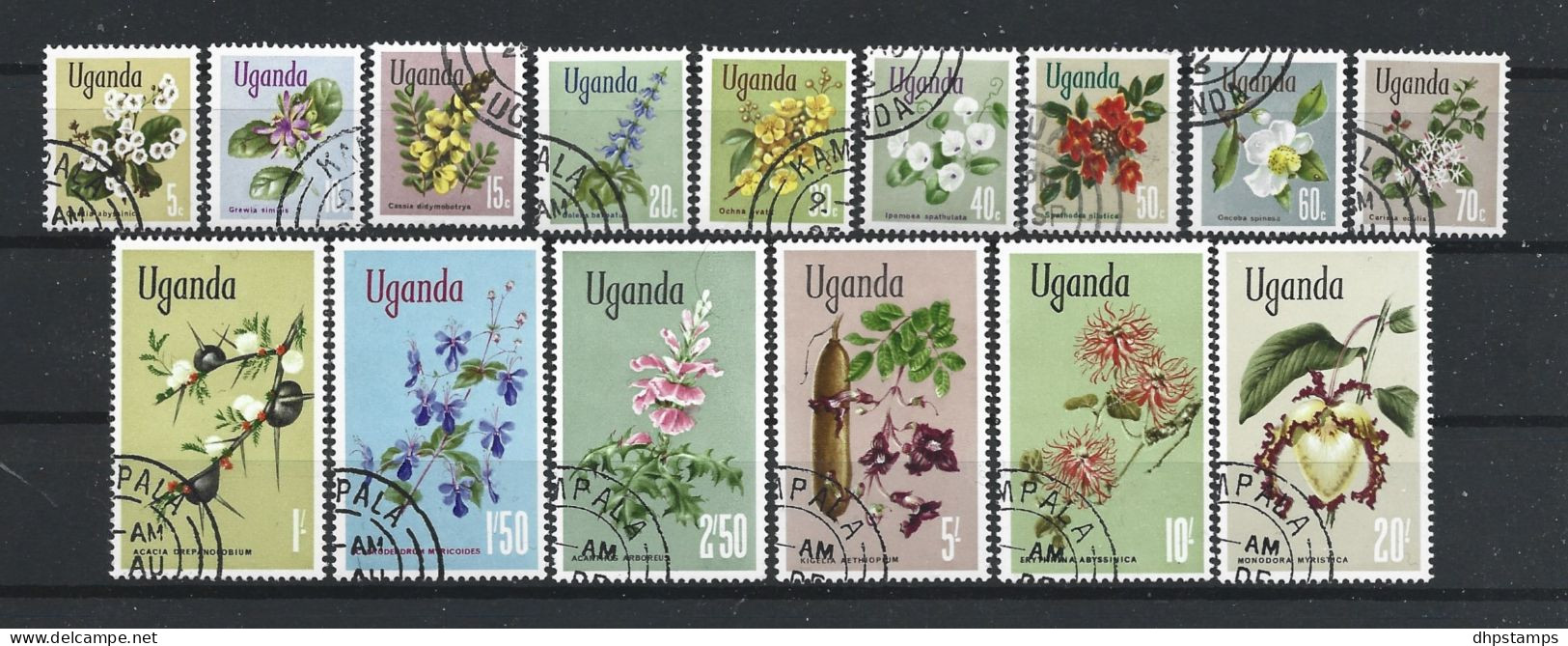Uganda 1969 Flowers  Y.T. 82/96 (0) - Ouganda (1962-...)