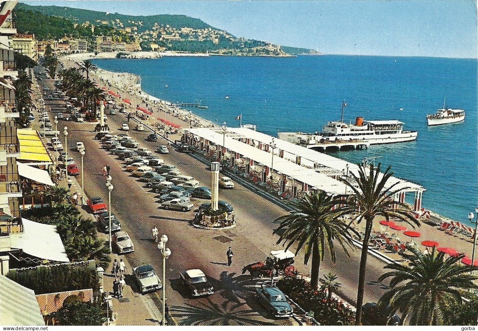 *CPM  - 06 - NICE -  La Promenade Des Anglais Et Le Mont-Boron - Viste Panoramiche, Panorama