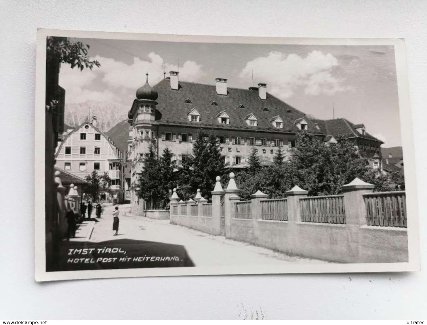 AK "IMST TIROL MIT HOTEL POST CA. 1930" SCHÖNE ALTE POSTKARTE VINTAGE ANTIK ANSICHTSKARTE TOP ZEITDOKUMENT HEIMAT - Imst