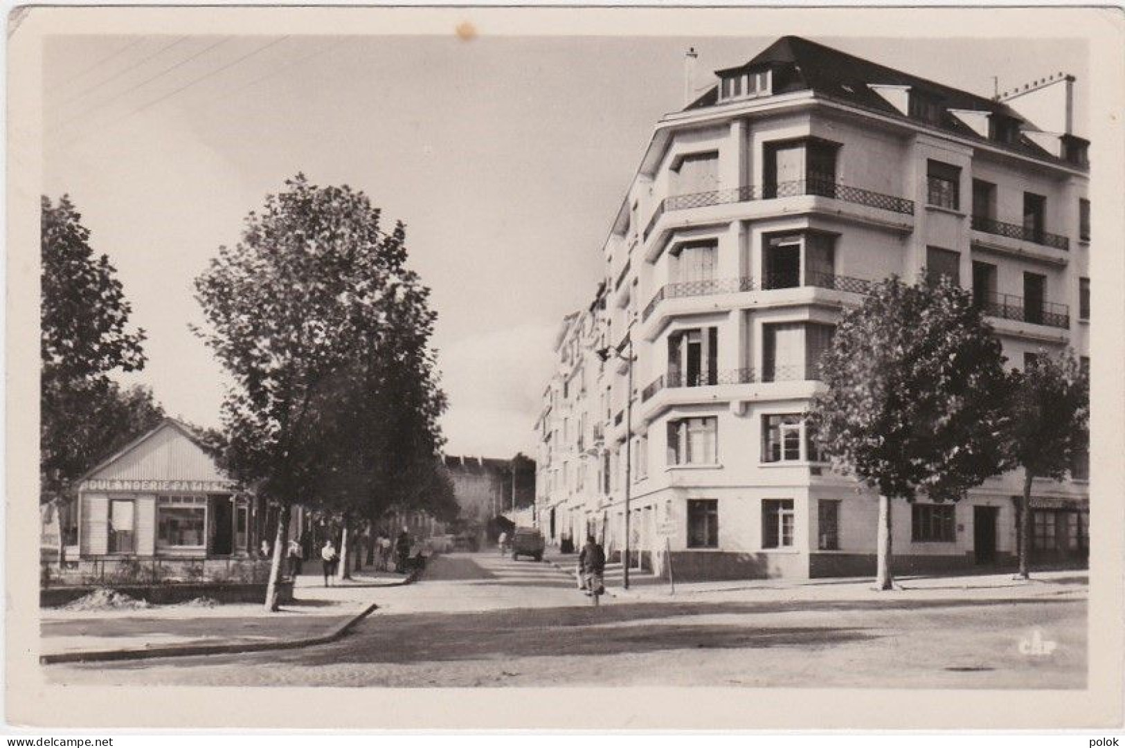 Cpa LORIENT – Avenue Joffre (avec Baraquement Boulangerie Patisserie) - Lorient