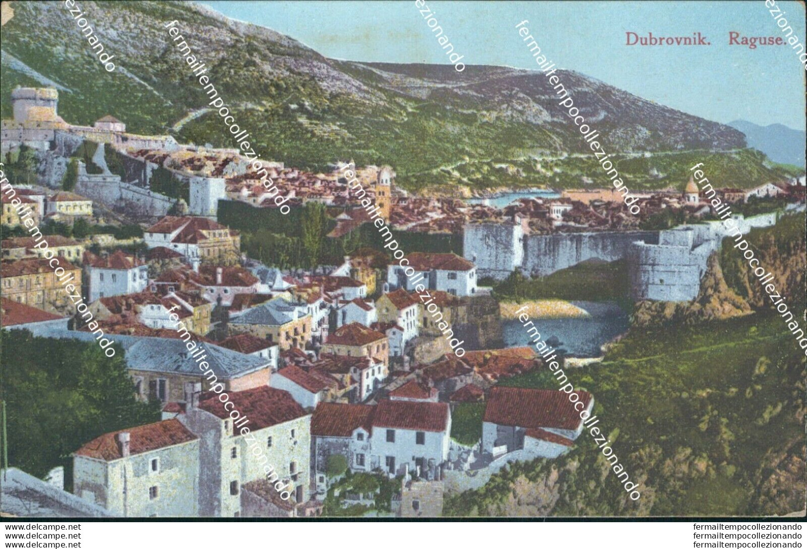 Bg343 Cartolina  Dubrovnik Raguse Croazia - Otros & Sin Clasificación