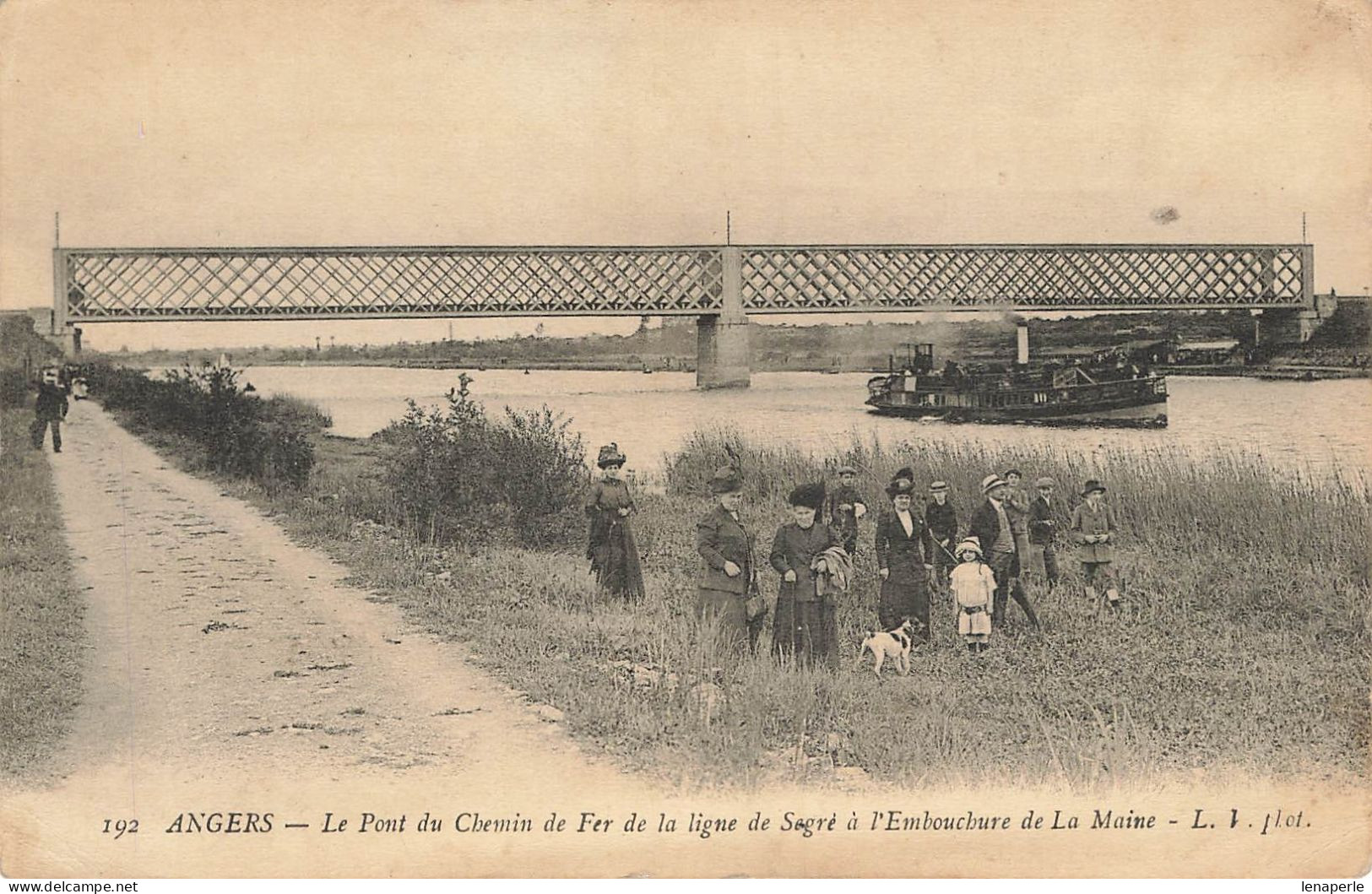 D8892 ANGERS Le Pont Du Chemin De Fer - Angers