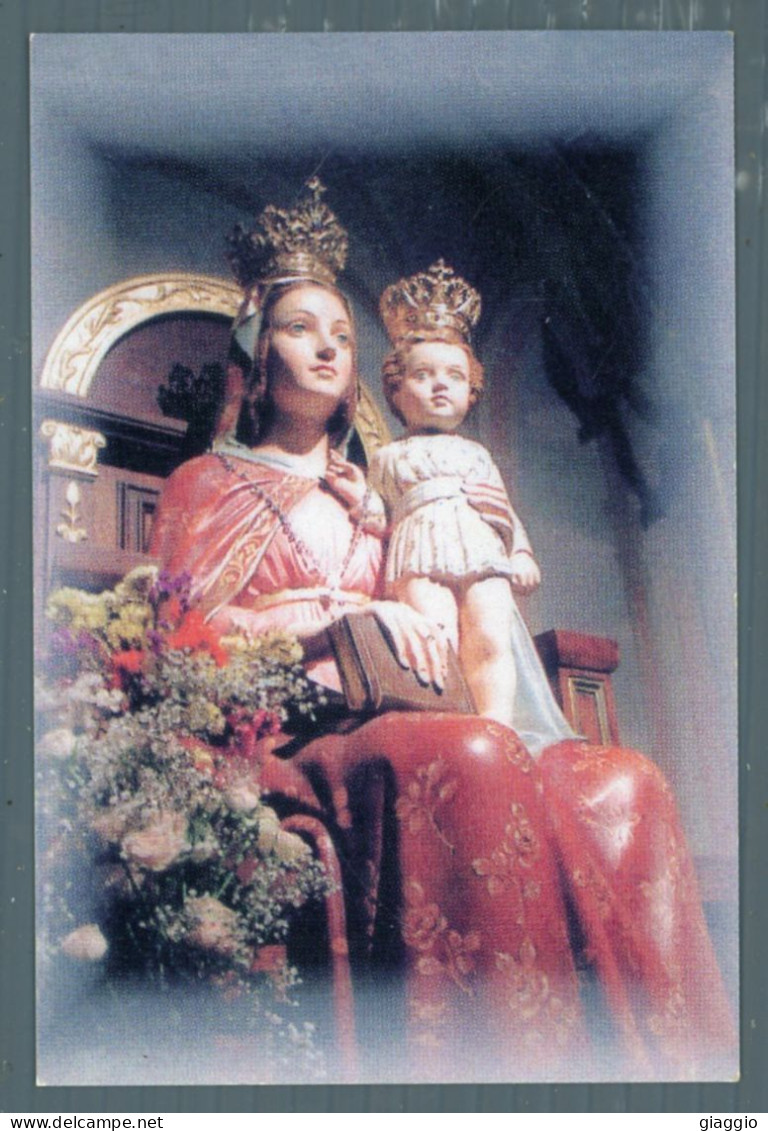 °°° Santino N. 9378 - Madonna Della Bozzola - Cartoncino °°° - Religion & Esotericism