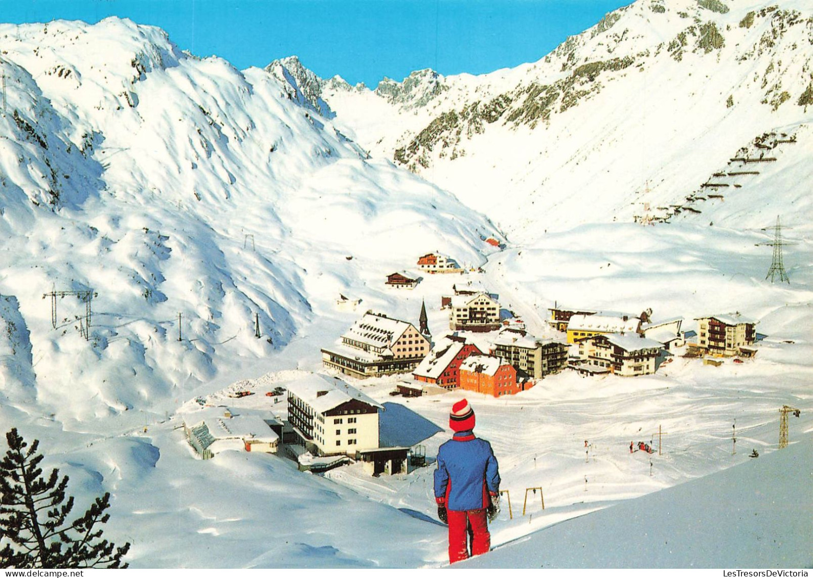 AUTRICHE - St Christoph - 1800 M Am Arlberg - Austria - Animé - Vue Sur Une Petite Village - Carte Postale - St. Anton Am Arlberg