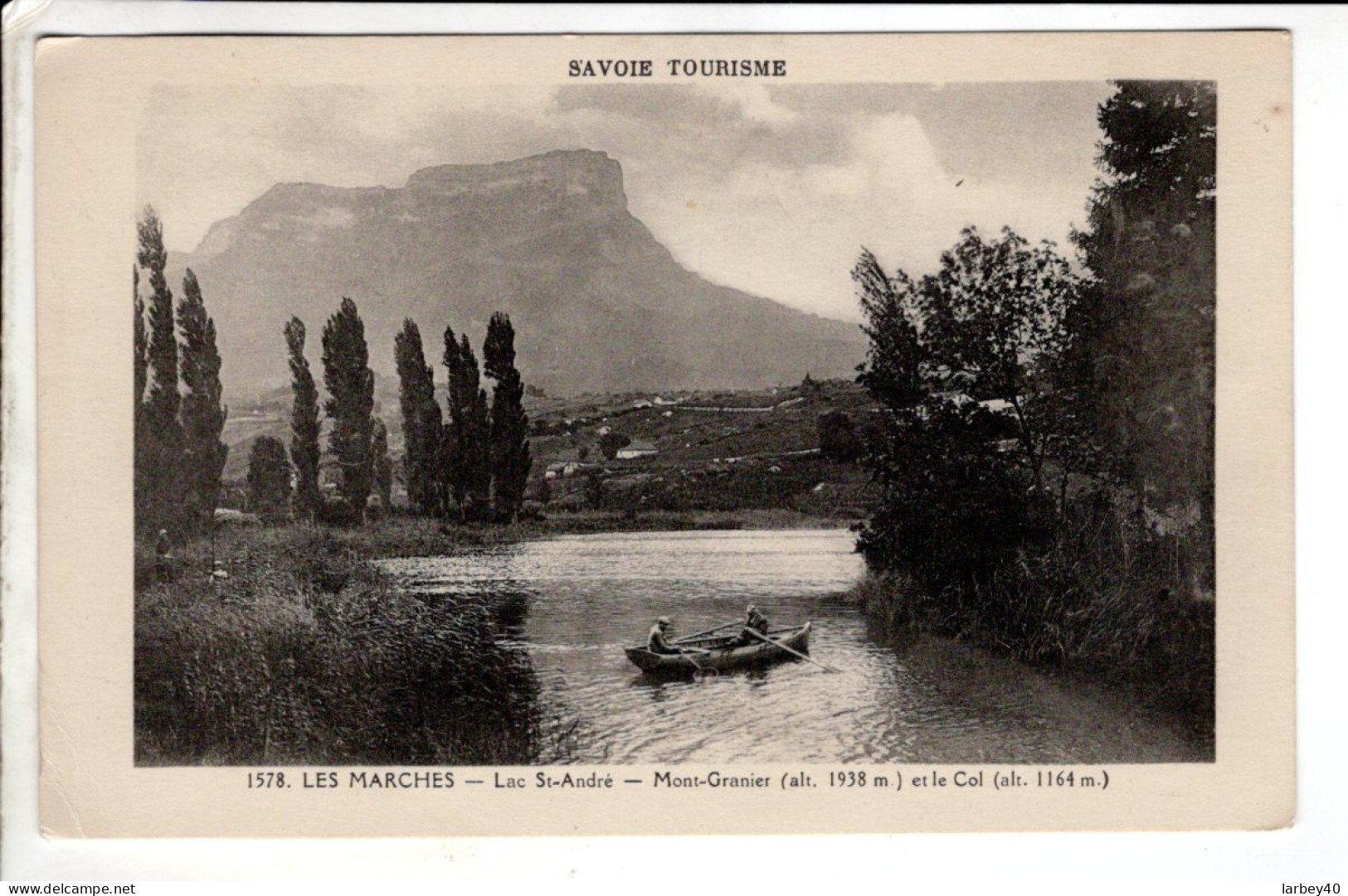 Les Marches Lac St Andre  [73] Savoie - Cartes Postales Ancienne - Other & Unclassified