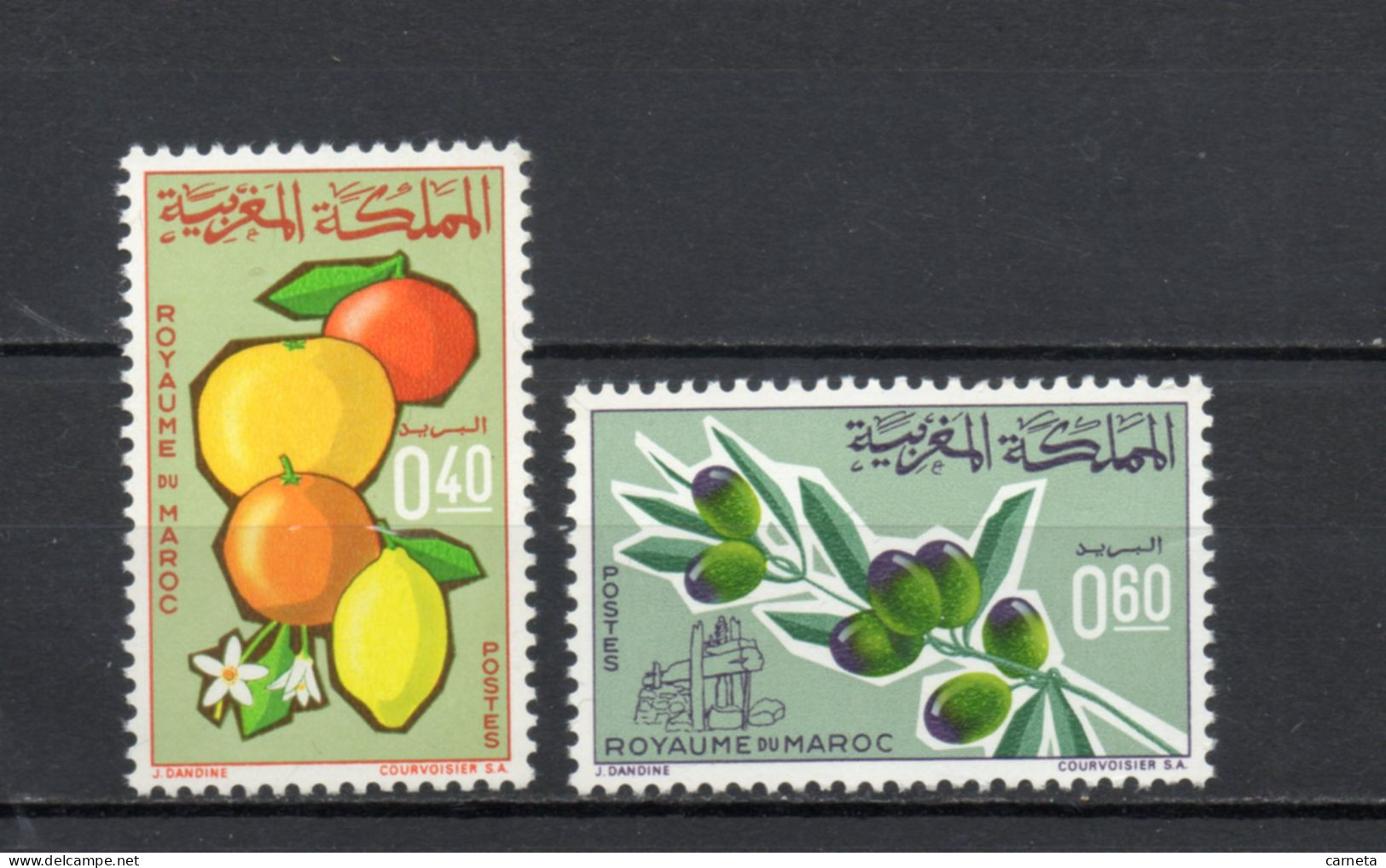 MAROC N°  509 + 510    NEUFS SANS CHARNIERE  COTE 1.60€    AGRICULTURE - Morocco (1956-...)