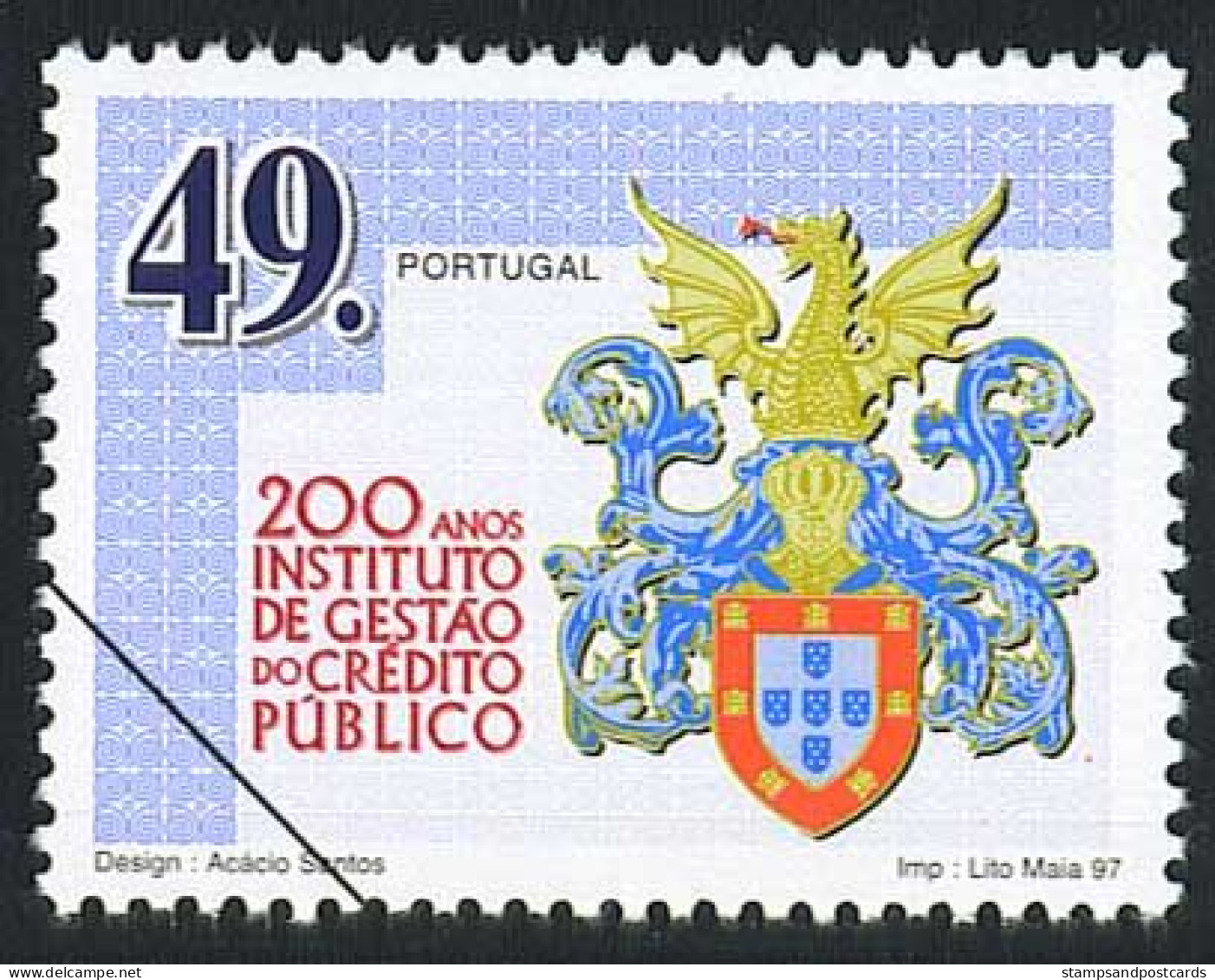 Portugal SPECIMEN 200 Ans Institut Gestion Du Crédit Public Credit Management Institute 1997 ** - Nuovi