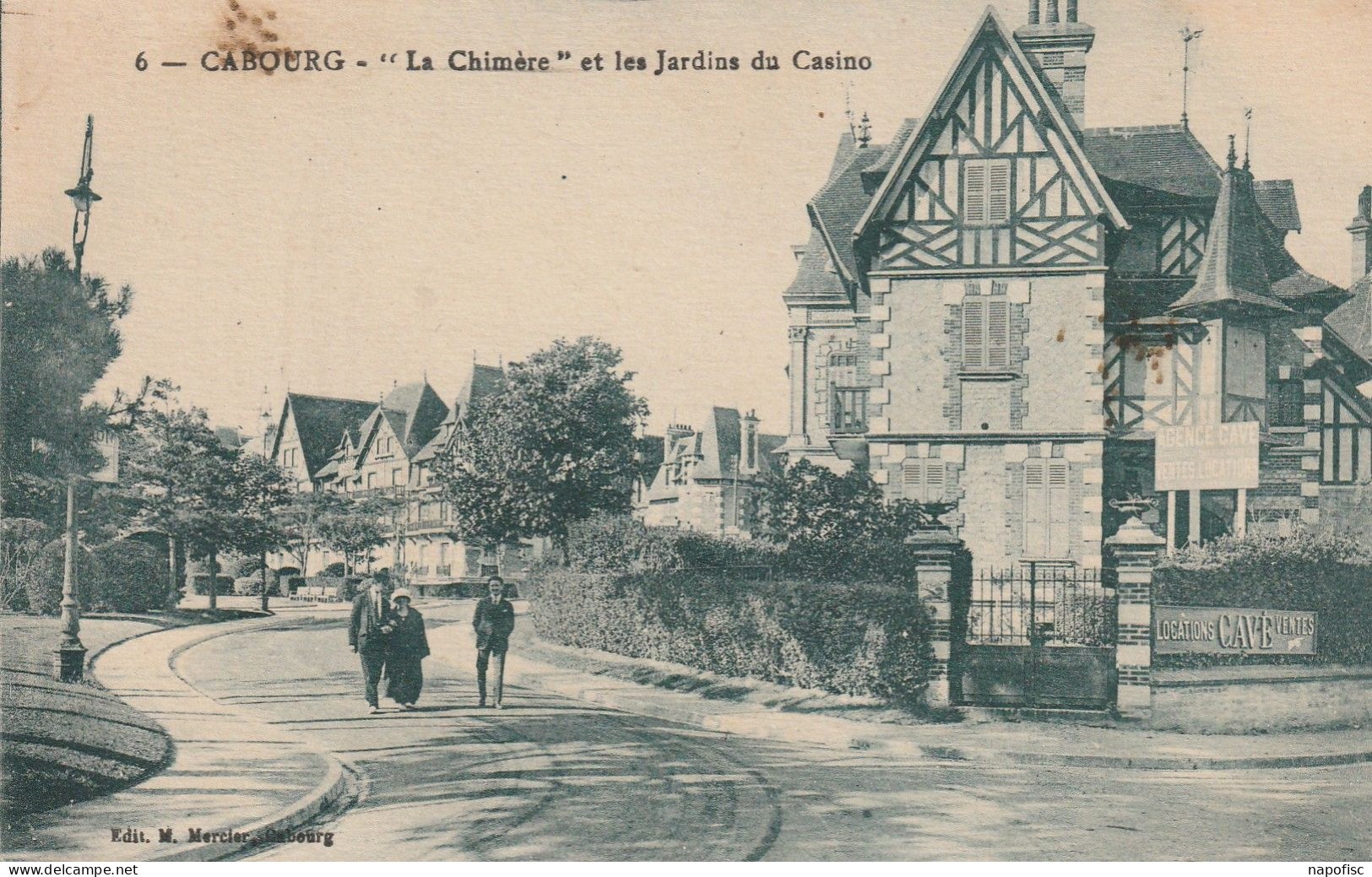 14-Cabourg  La Chimère Et Les Jardins Du Casino - Cabourg