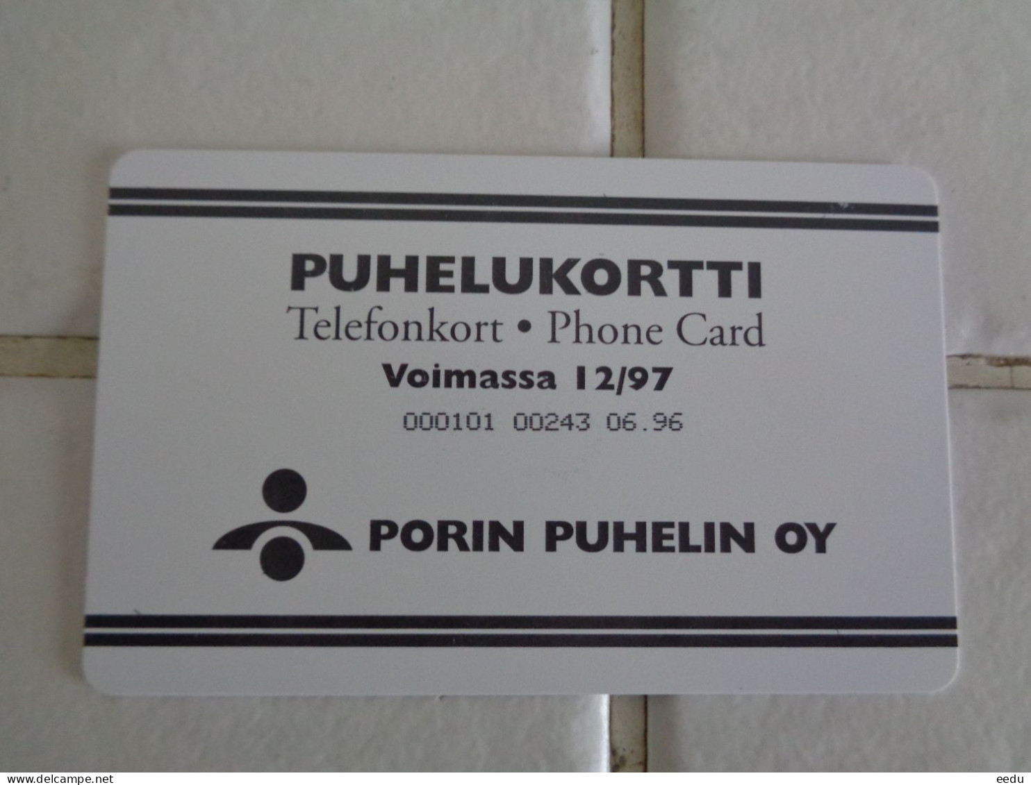 Finland Phonecard PPOY-E1 - Finlande