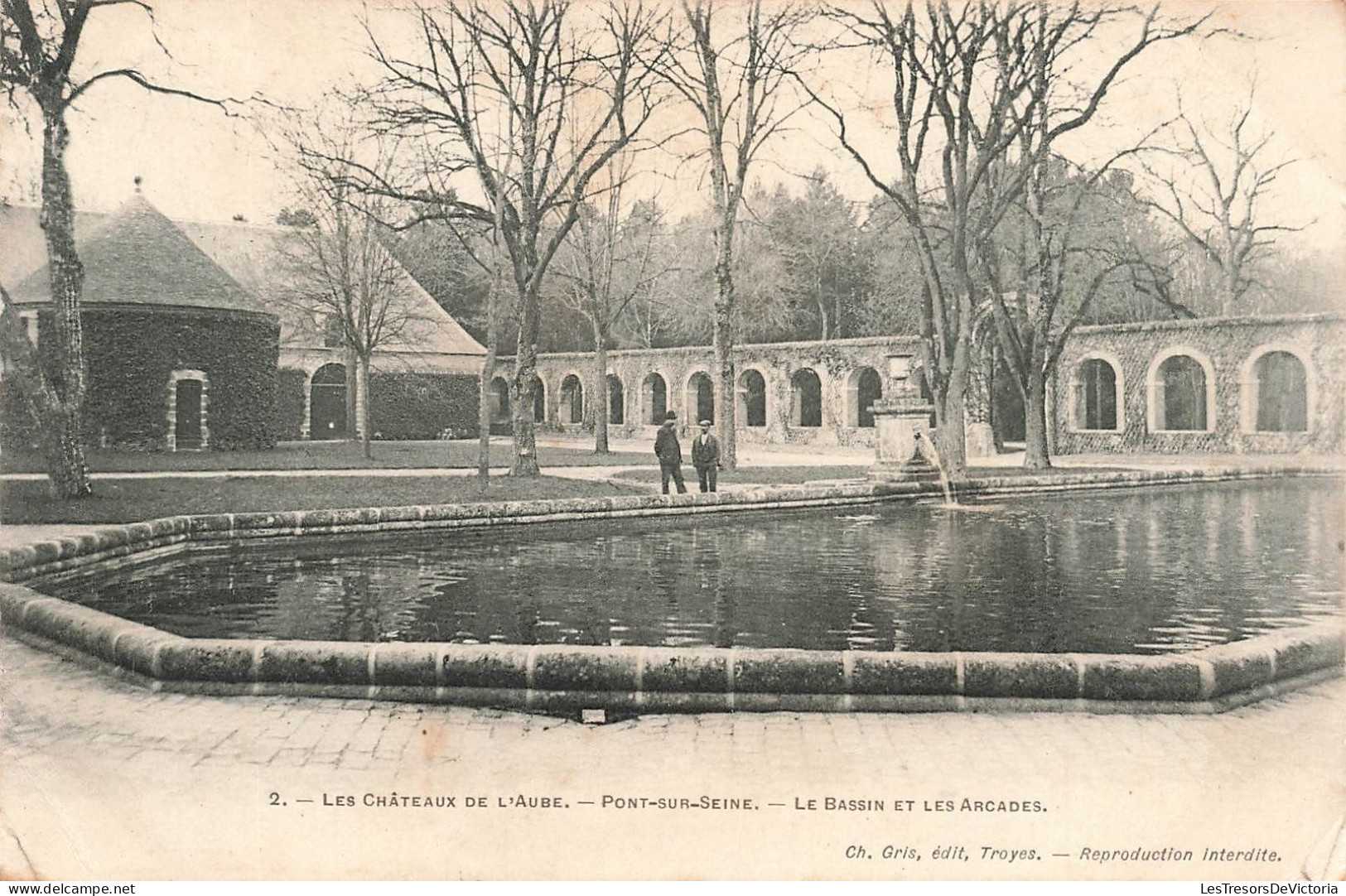 FRANCE - Pont Sur Seine - Les Châteaux De L'Aube - Le Bassin Et Les Arcades - Carte Postale Ancienne - Altri & Non Classificati