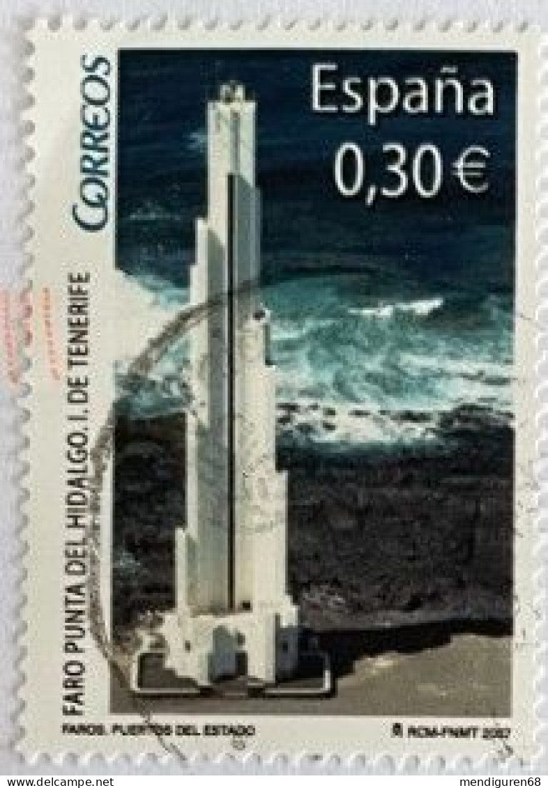 ESPAGNE SPANIEN SPAIN ESPAÑA 2007 FROM M/S LIGHTHOUSES FAROS USED ED 4348A YT 3953 MI 4248 SG 4287 SC 3518A - Used Stamps