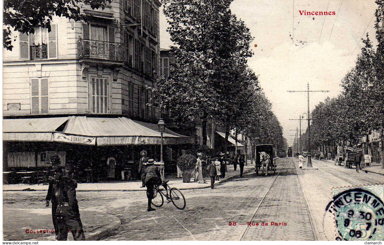 VAL DE MARNE-Vincennes-Rue De Paris - 28 - Vincennes