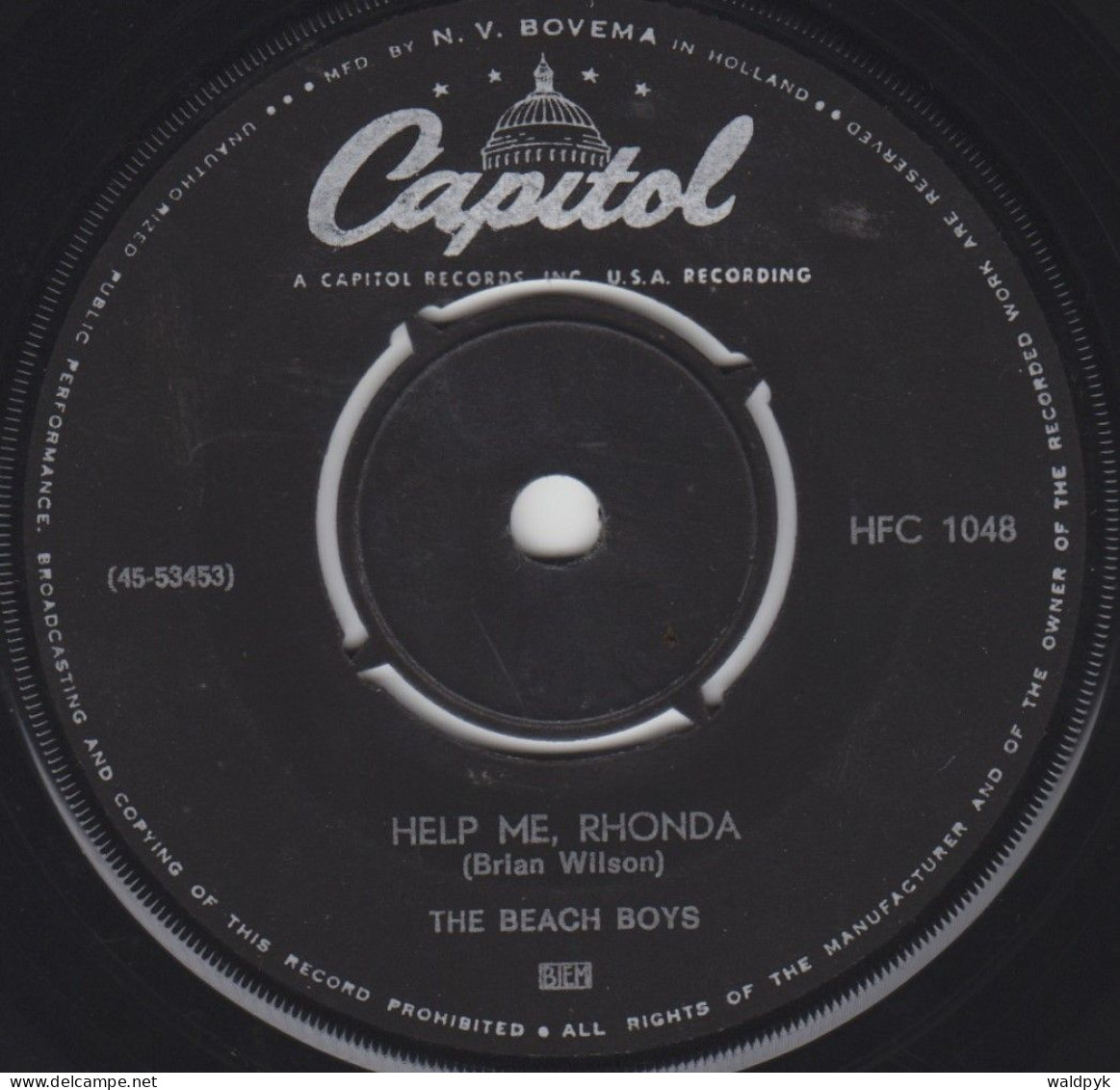 THE BEACH BOYS - Help Me, Rhonda - Otros - Canción Inglesa
